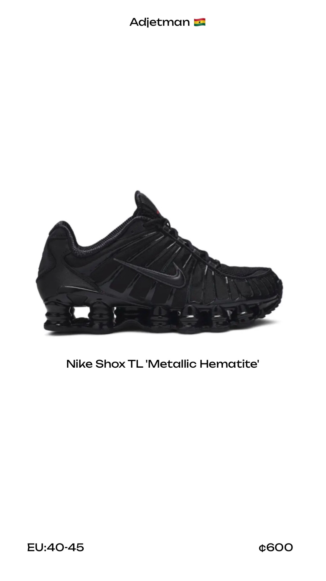 Nike shox TL